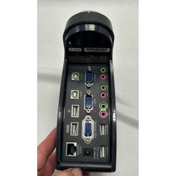 BELKIN OmniView SOHO F1DS102U 2-Port External KVM Switch w Audio- NO FLASH CABLE - Picture 14 of 15